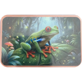 Tree Frog in the Mystical Jungle 5 oz Colorized Copper Bar