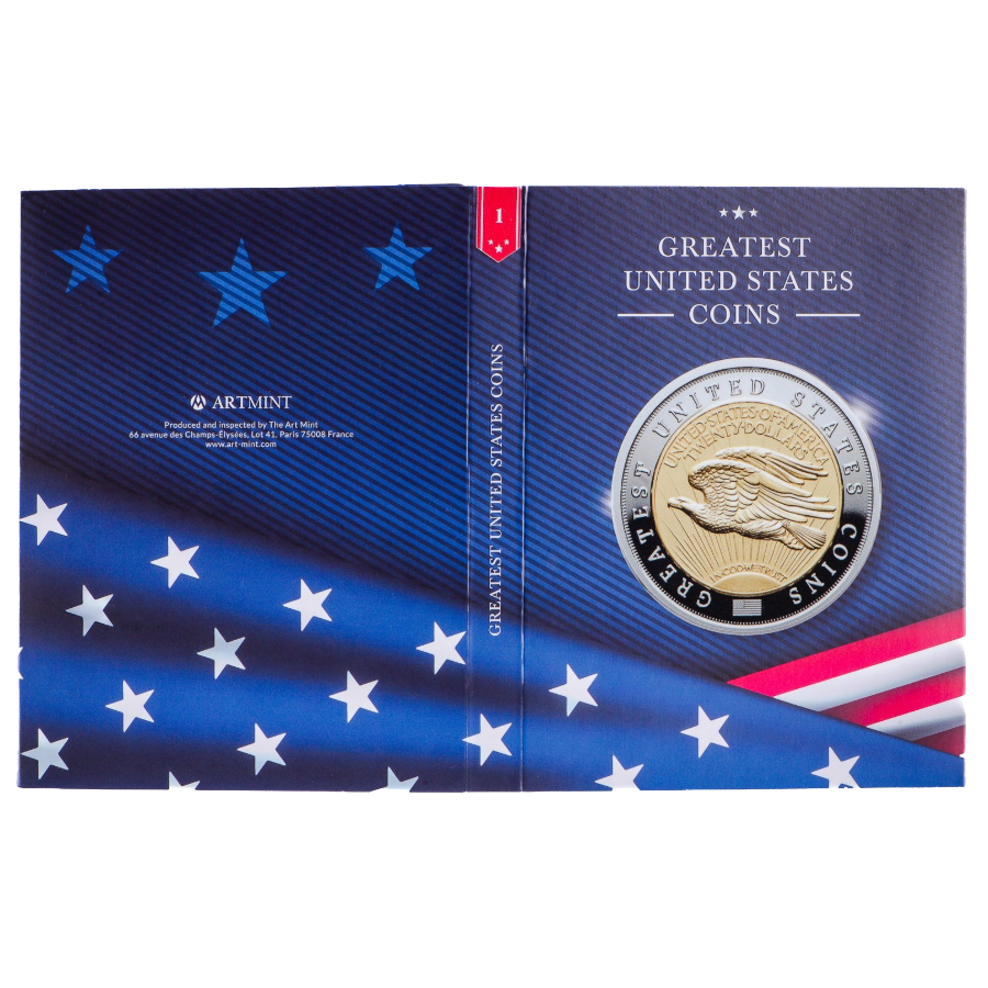 1933 DOUBLE EAGLE Greatest US Coins 2 Oz Silver Coin 5$ Niue 2025