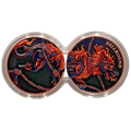 Mythological Hellhound 2 oz Dual Set – Two 1 oz .999 Fine Copper Rounds in Infinity Capsule